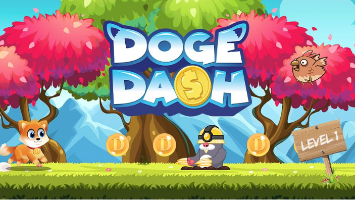 Doge Dash features 10 fun, fast paced levels that become increasingly more difficult as the player progresses. Players can collect credits as they navigate through levels in an effort to complete the game by reaching the dog house.